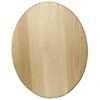 Basswood Oval Plaque By Make Market® -Optima Home Decor Store 10044694 1