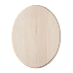 Basswood Oval Plaque By Make Market® -Optima Home Decor Store 10044694 21