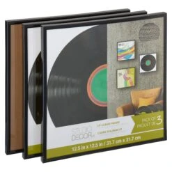 3-Pack LP Album Frame By Studio Décor®