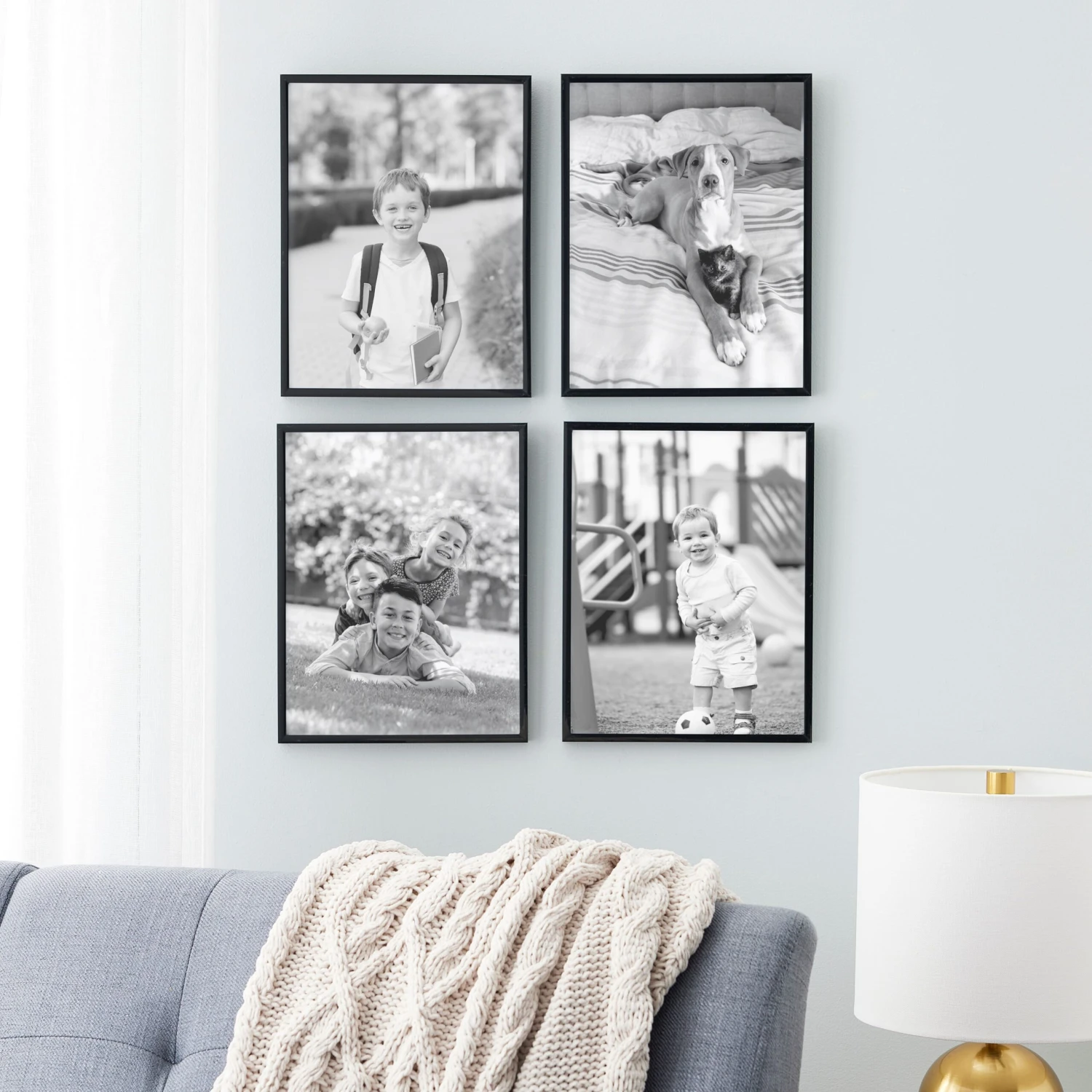 4 Pack Multipurpose 8.5" X 11" Wall Frames, Basics By Studio Décor® 4 4 Pack Multipurpose 8.5" X 11" Wall Frames, Basics By Studio Décor® - Image 2