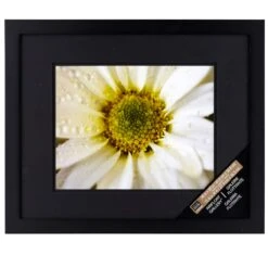 Black Gallery Wall Frame With Black Double Mat By Studio Décor® -Optima Home Decor Store 10144582