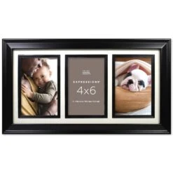 3 Opening 4" X 6" Collage Frame, Expressions™ By Studio Décor®