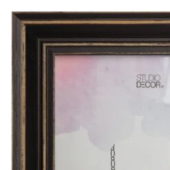 Distressed Black Wood Frame, Simply Essentials™ By Studio Décor® -Optima Home Decor Store 10193906 6
