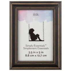 Distressed Black Wood Frame, Simply Essentials™ By Studio Décor® -Optima Home Decor Store 10193908 1