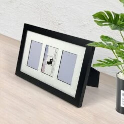 3 Opening Black Collage Frame With Mat, Simply Essentials™ By Studio Décor® -Optima Home Decor Store 10193990 6