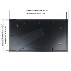 3 Opening Black Collage Frame With Mat, Simply Essentials™ By Studio Décor® -Optima Home Decor Store 10194006 4