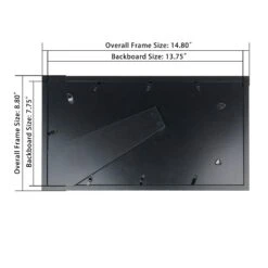 3 Opening Black Collage Frame With Mat, Simply Essentials™ By Studio Décor® -Optima Home Decor Store 10194019 4