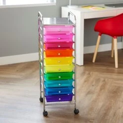 10 Drawer Rolling Cart By Simply Tidy™ -Optima Home Decor Store 10197632 20