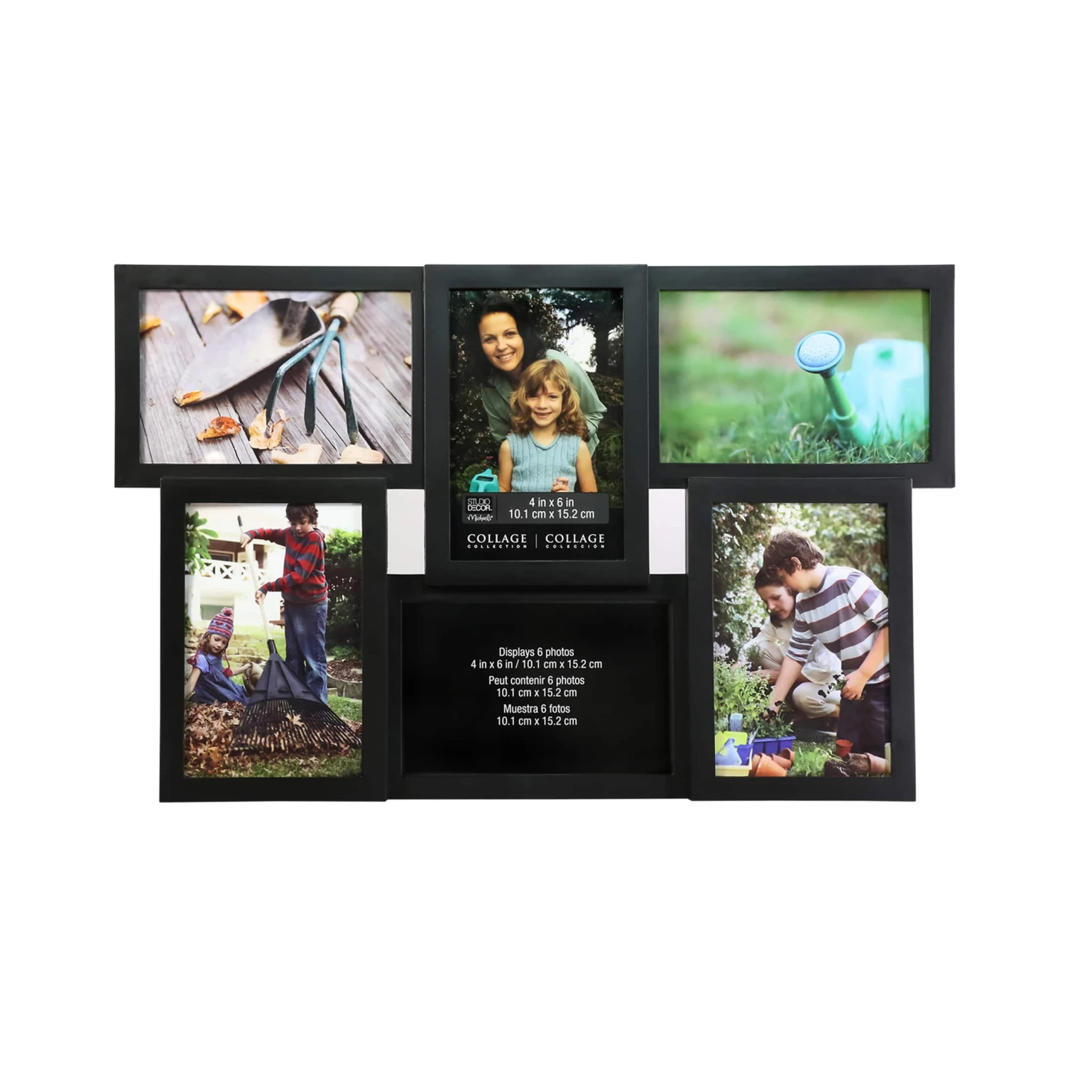 6-Opening Collage Frame, 4" X 6" By Studio Décor® 3 6-Opening Collage Frame, 4" X 6" By Studio Décor®
