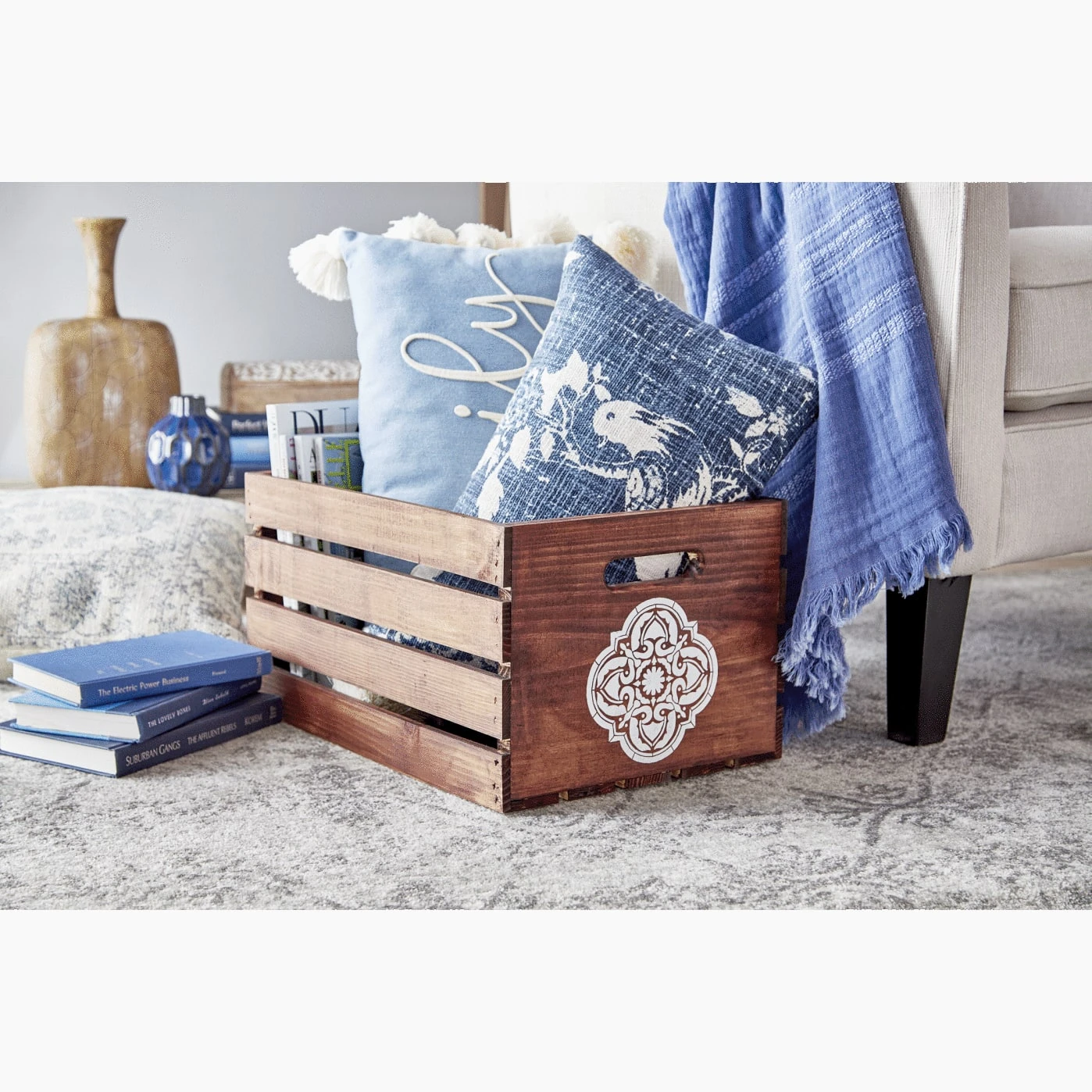 Large Wooden Crate By Make Market® 7 Large Wooden Crate By Make Market® - Image 5