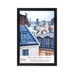 Black Poster Frame, Stockholm™ By Studio Décor® 29 Black Poster Frame, Stockholm™ By Studio Décor® -Optima Home Decor Store 10256678 1