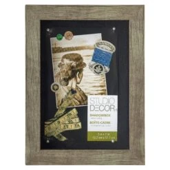 Barnwood Shadow Box By Studio Décor® 13 Barnwood Shadow Box By Studio Décor® -Optima Home Decor Store 10273340 30