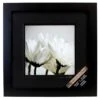 Black Square Gallery Wall Frame With Black Double Mat By Studio Décor® -Optima Home Decor Store 10274964