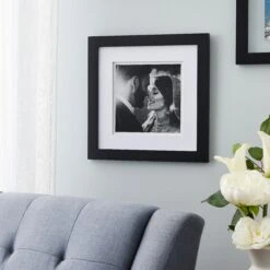 Black Square Gallery Wall Frame With Double Mat By Studio Décor® -Optima Home Decor Store 10274969 20