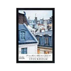 Black Poster Frame, Stockholm™ By Studio Décor® 36 Black Poster Frame, Stockholm™ By Studio Décor® -Optima Home Decor Store 10314623 1