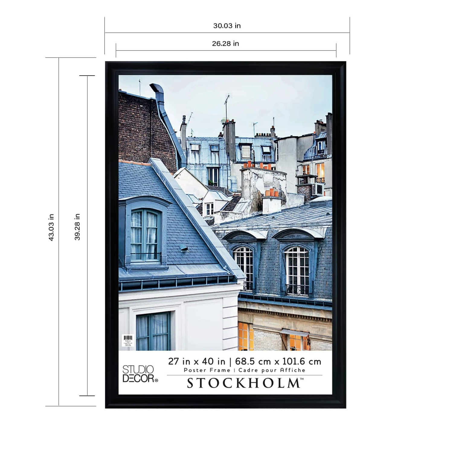 Black Poster Frame, Stockholm™ By Studio Décor® 21 Black Poster Frame, Stockholm™ By Studio Décor® - Image 19
