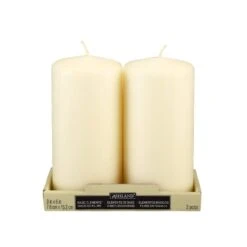 Ashland® Pillar Candle Pair -Optima Home Decor Store 10317970