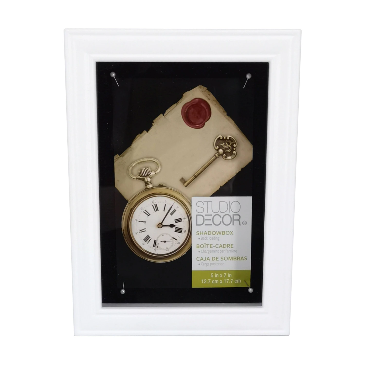 White Shadow Box By Studio Décor® 8 White Shadow Box By Studio Décor® - Image 6