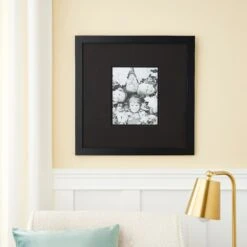Black Square Gallery Wall Frame With Black Double Mat By Studio Décor® -Optima Home Decor Store 10347266 20