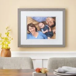 Grey Gallery Wall Frame With Double Mat By Studio Décor® -Optima Home Decor Store 10347268 20