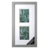 Gray 2-Opening Gallery Frame With Double Mat By Studio Décor® -Optima Home Decor Store 10347272