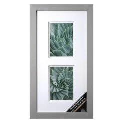 Gray 2-Opening Gallery Frame With Double Mat By Studio Décor®