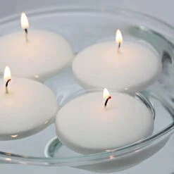 Basic Elements™ White Floating Candles, 4ct. By Ashland® -Optima Home Decor Store 10360224 4