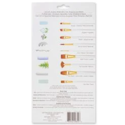 Brown Taklon Variety 15 Piece Brush Set By Craft Smart® -Optima Home Decor Store 10365098 21