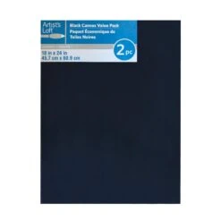 12 Packs: 2 Ct. (24 Total) Black Canvas Value Pack By Artist's Loft™ Necessities™ 24 12 Packs: 2 Ct. (24 Total) Black Canvas Value Pack By Artist's Loft™ Necessities™ -Optima Home Decor Store 10384710 1