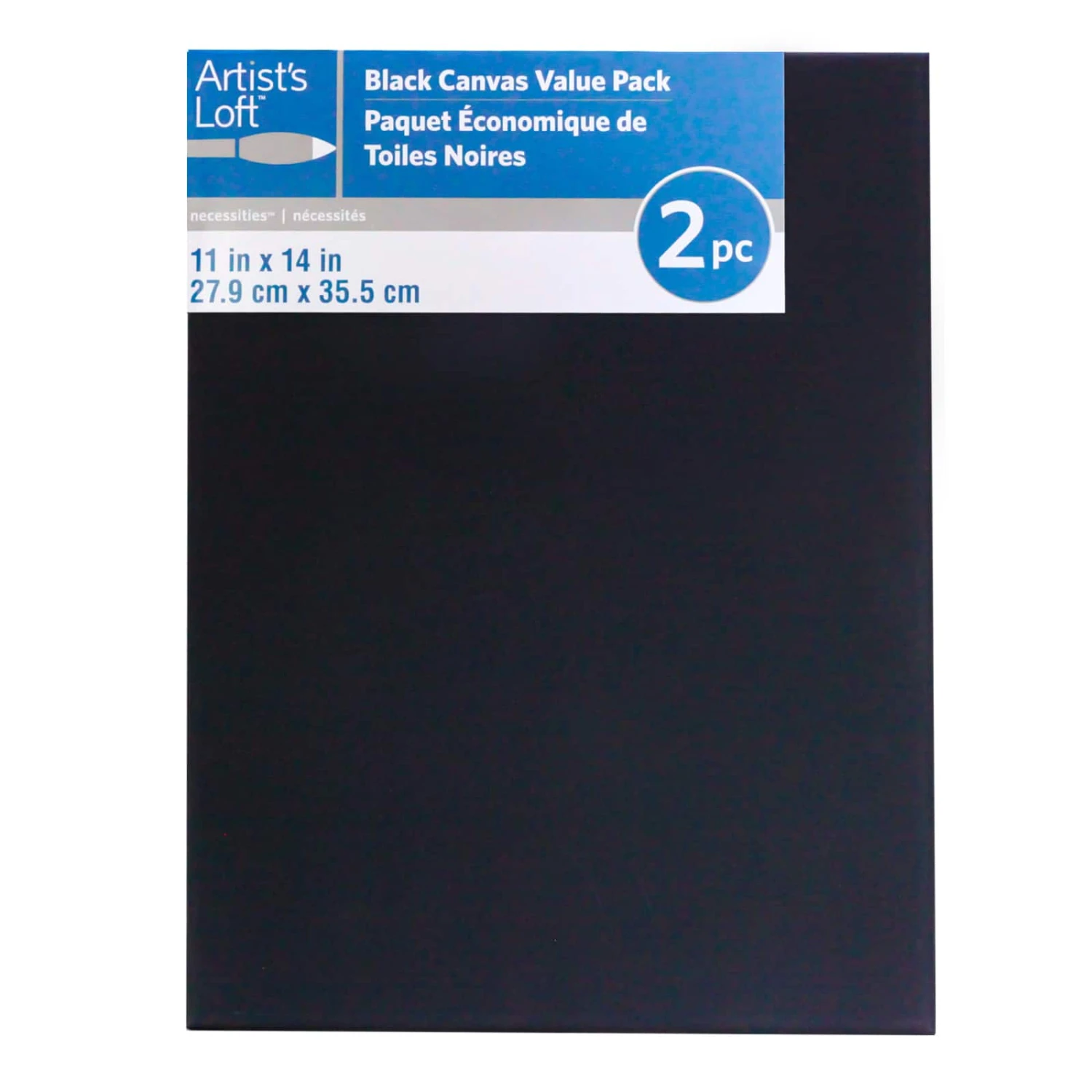 12 Packs: 2 Ct. (24 Total) Black Canvas Value Pack By Artist's Loft™ Necessities™ 22 12 Packs: 2 Ct. (24 Total) Black Canvas Value Pack By Artist's Loft™ Necessities™ - Image 20