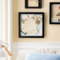 Black Front Opening Shadow Box By Studio Décor® -Optima Home Decor Store 10396283 20