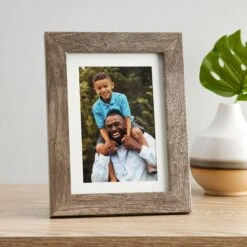 Gray Belmont Frame With Mat By Studio Décor® -Optima Home Decor Store 10402248 20