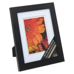 Black Gallery Frame With Double Mat By Studio Décor® -Optima Home Decor Store 10414806 31