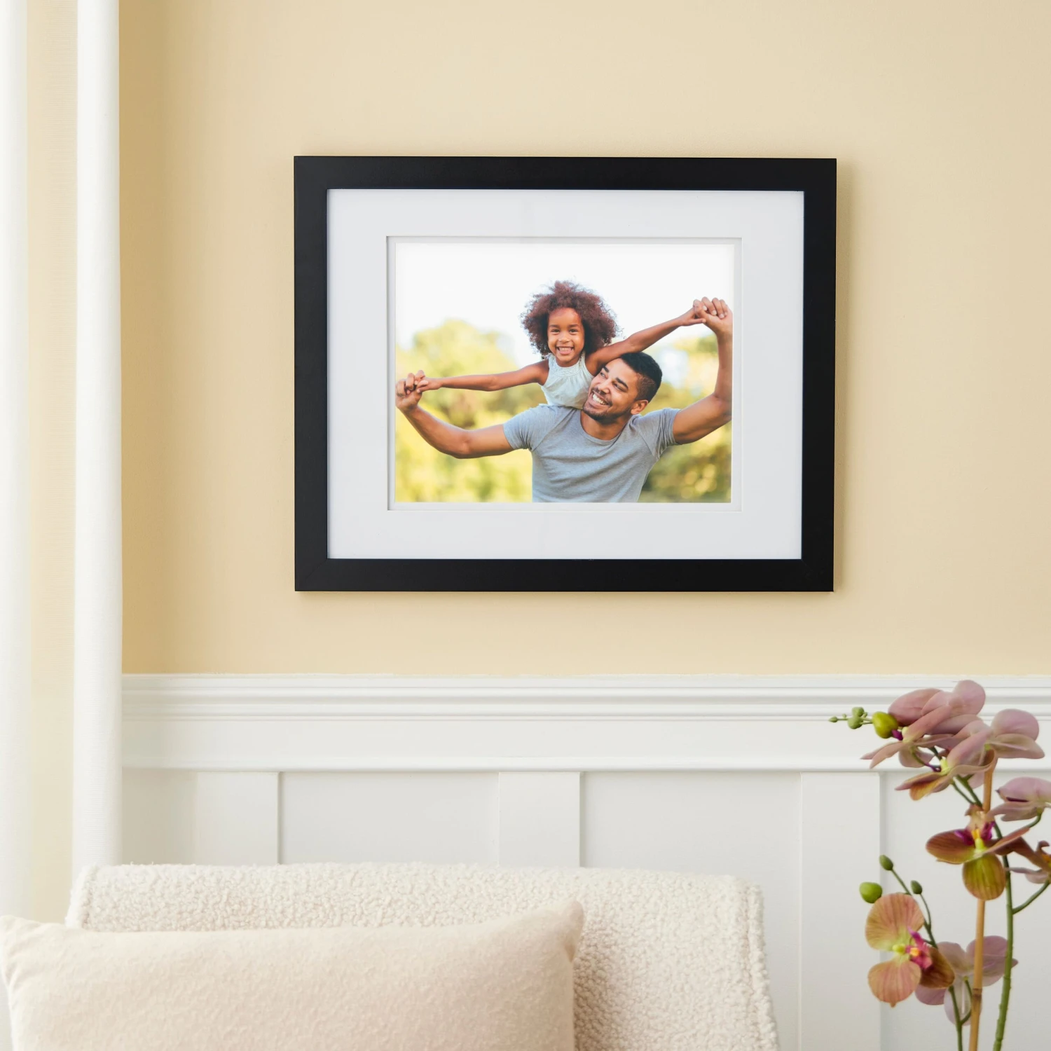 Black Gallery Wall Frame With Double Mat By Studio Décor® 4 Black Gallery Wall Frame With Double Mat By Studio Décor® - Image 2