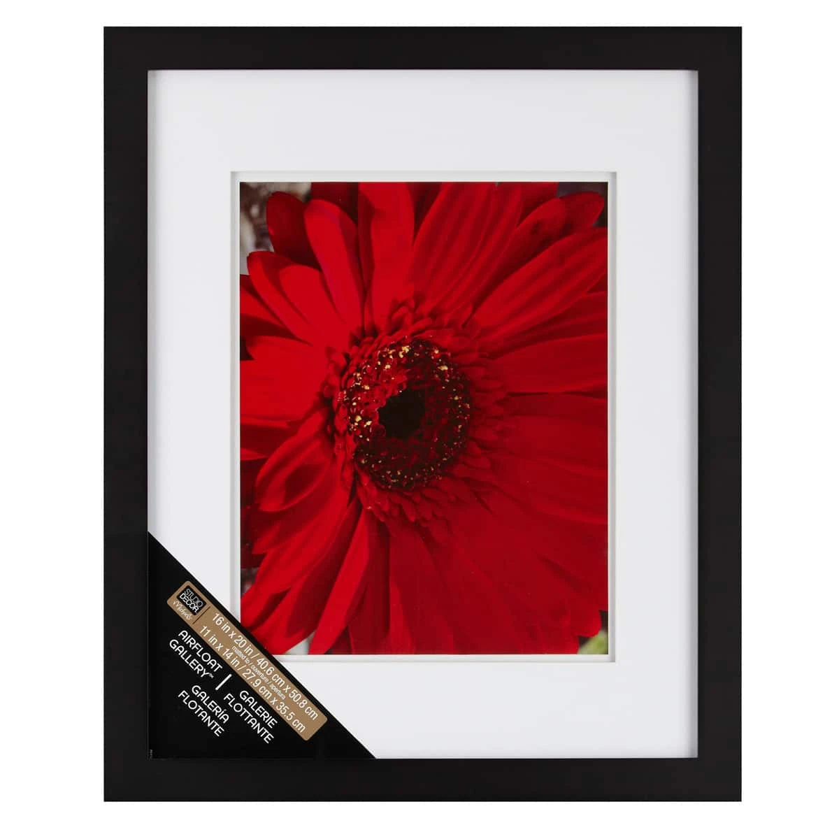 Black Gallery Wall Frame With Double Mat By Studio Décor® 8 Black Gallery Wall Frame With Double Mat By Studio Décor® - Image 6