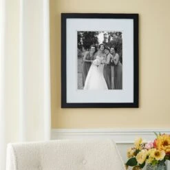 Black Gallery Wall Frame With Double Mat By Studio Décor® 17 Black Gallery Wall Frame With Double Mat By Studio Décor® -Optima Home Decor Store 10414814 20