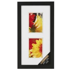 Black 2-Opening Gallery Frame With Double Mat By Studio Décor®