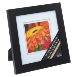 Black Gallery Frame With Double Mat By Studio Décor® -Optima Home Decor Store 10417220 31