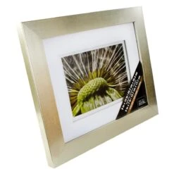 Champagne Gallery Frame With Double Mat By Studio Décor® -Optima Home Decor Store 10455563 2
