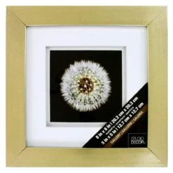 Champagne Gallery Frame With Double Mat By Studio Décor® -Optima Home Decor Store 10455564