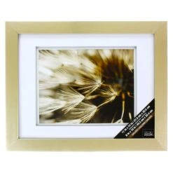 Champagne Gallery Wall Frame With Double Mat By Studio Décor® -Optima Home Decor Store 10455565