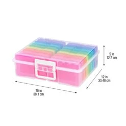 Rainbow Photo & Craft Keeper By Simply Tidy™ -Optima Home Decor Store 10468242 9