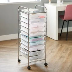 10 Drawer Rolling Cart By Simply Tidy™ -Optima Home Decor Store 10468254 20