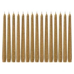 Basic Elements™ Gold Unscented Tapers By Ashland® -Optima Home Decor Store 10470054 31