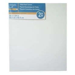 12 Packs: 2 Ct. (24 Total) Value Pack Canvas, By Artist's Loft® Necessities™ -Optima Home Decor Store 10473164