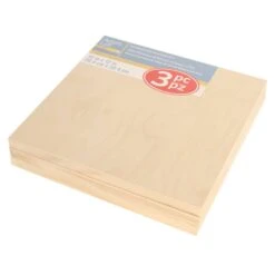 6 Packs: 3 Ct. (18 Total) 12" X 12" Cradled Wood Painting Panels By Artist's Loft™ -Optima Home Decor Store 10474547 3
