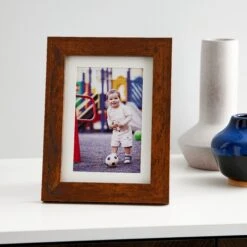 Honey Belmont Frame With Mat By Studio Décor® -Optima Home Decor Store 10488402 20