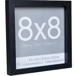 3-Pack Black 8" X 8" Shadow Boxes, Fundamentals By Studio Décor® -Optima Home Decor Store 10500649 2 1