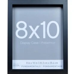 9 Packs: 3 Ct. (27 Total) Black Fundamentals 8" X 10" Display Case By Studio Décor® -Optima Home Decor Store 10500652
