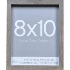 3-Pack Gray 8" X 10" Shadow Boxes, Fundamentals By Studio Décor® -Optima Home Decor Store 10500654